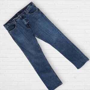 CREMIEUX Comfort Stretch Straight Leg Denim Jeans Mens 38 x 32